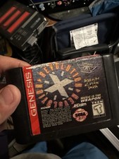 Revolution X feat. Aerosmith Sega Genesis Authentic *Cartridge ONLY* Tested