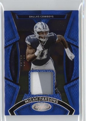 2023 Certified Materials Mirror Blue Etch /20 Micah Parsons #MMPE-7 1m1f