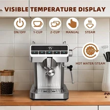 Chef Aid Espresso Machine with Milk Frother. New In Box.