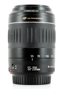 Canon EF  55-200mm F 4.5-5.6 II USM Lens