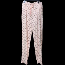 Ink & Ivy Women’s Super Soft Pink & Navy Comfortable Pajama Bottoms Pants Size L