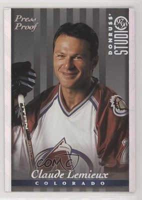 1997-98 Donruss Studio Silver Press Proof /1000 Claude Lemieux #78 7ez