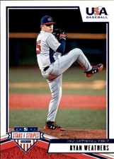 2019 USA Baseball Stars and Stripes #73 Ryan Weathers - BB