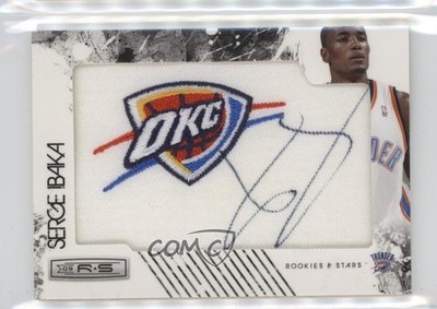 2009-10 Panini Season Update 266/499 Serge Ibaka #168 RPA Patch Auto RC 15wb
