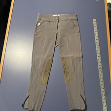 The Tailored Sportsman English Riding Habits Pants Womens 26 Grey Trophy Hunter