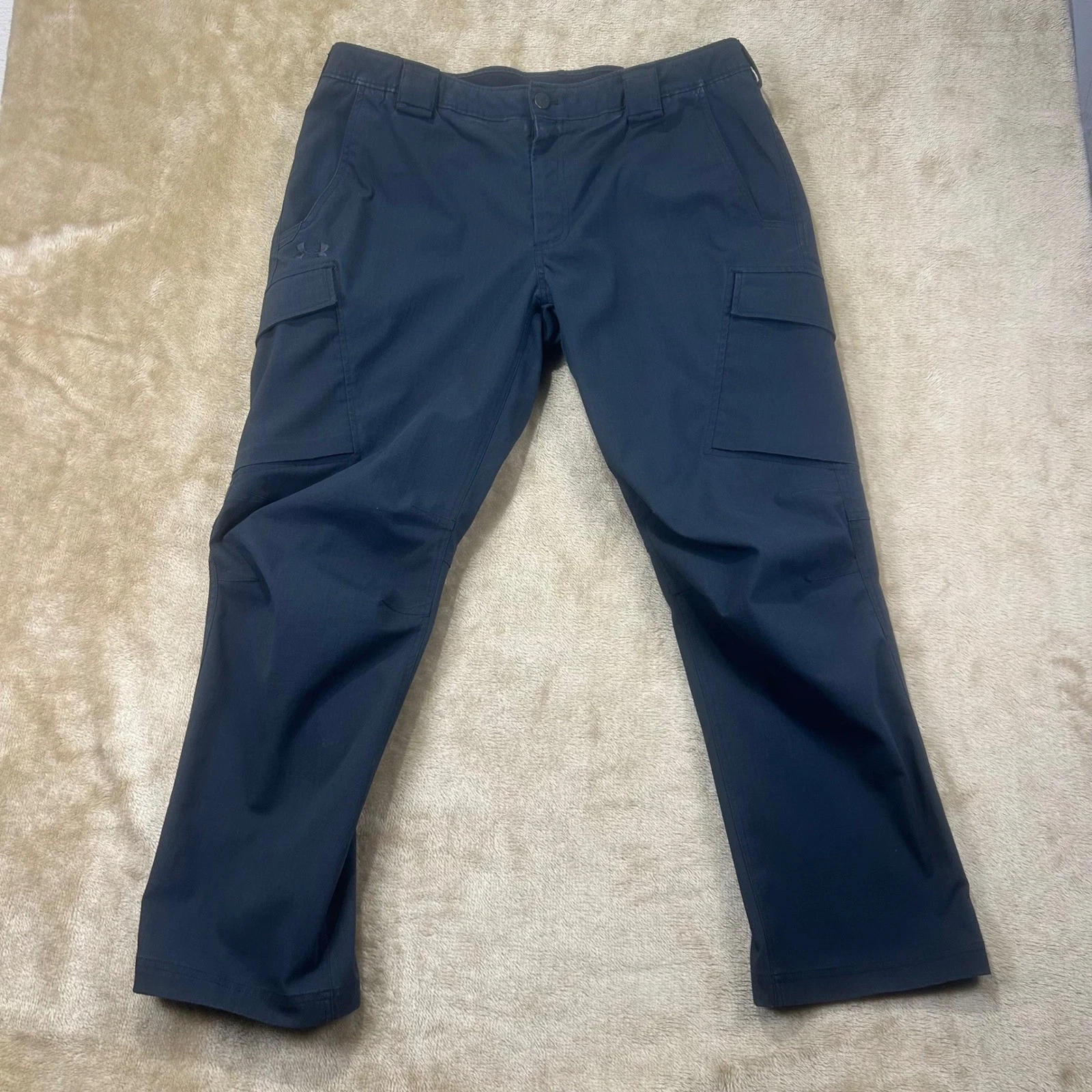 Under Armour Mens Storm Tactical Patrol Cargo Pants Navy Blue 40/30 Ripstop
Opens in a new window or