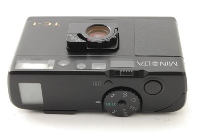 フィルムカメラ MINOLTA 70th anniversary TC-1 Limited TOP MINT】 Minolta TC-1 Limited 70th Limited Black 35mm Film
