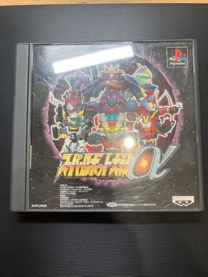 Super Robot Wars Alpha PS1 PlayStation Software Long-term Storage, Untested