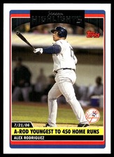 Alex Rodriguez 2006 Topps Updates & Highlights #UH171 Yankees MLB READ FREE SHIP
