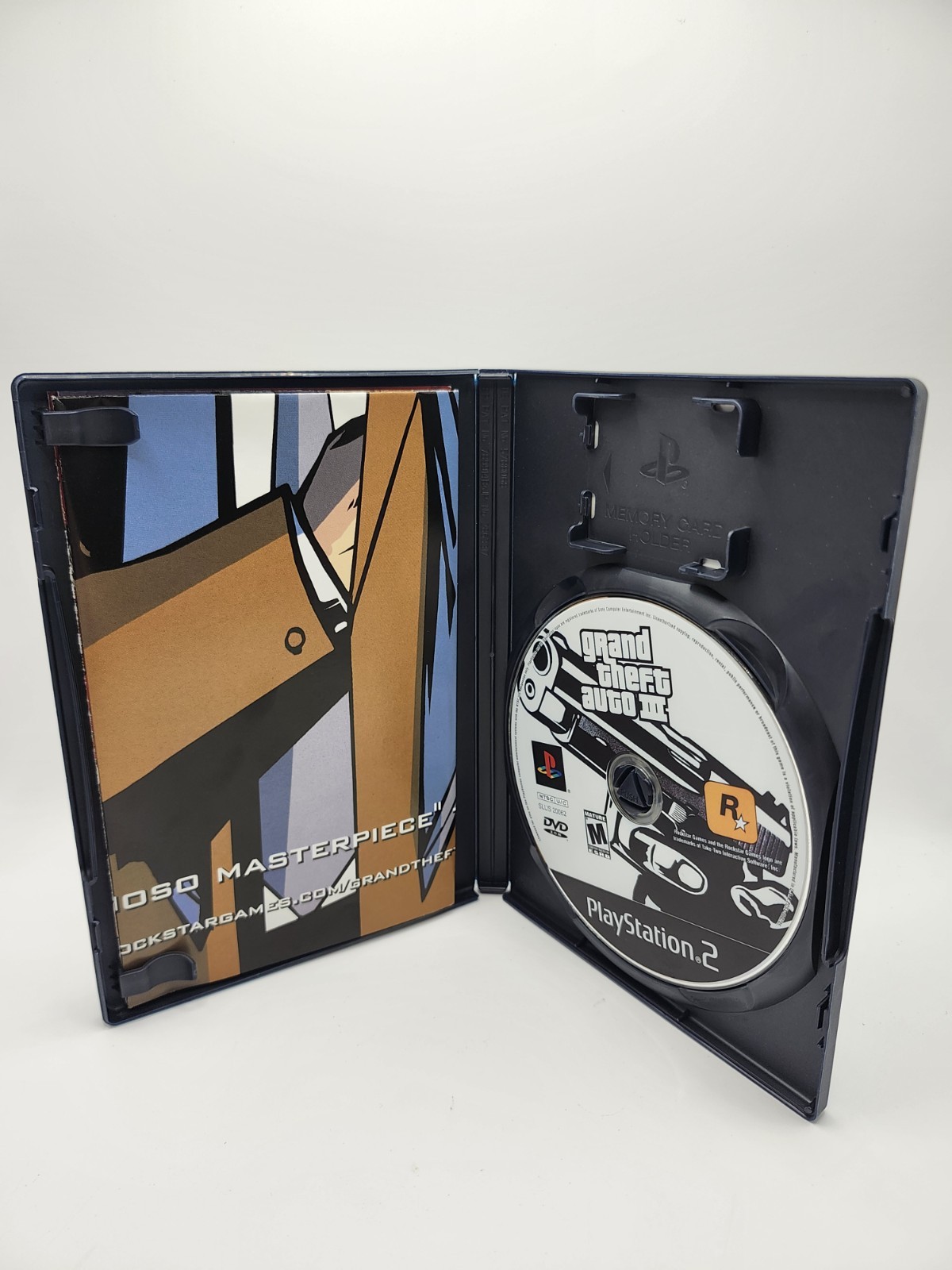 Grand Theft Auto III GTA 3 (Sony PlayStation 2, 2003) PS2 W/ MAP MANUAL Tested 