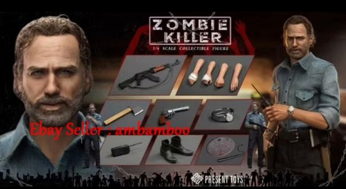 Present Toys 1/6 PT-SP53 The Walking Dead Zombie Killer Action Figures Model New - Picture 5 of 5