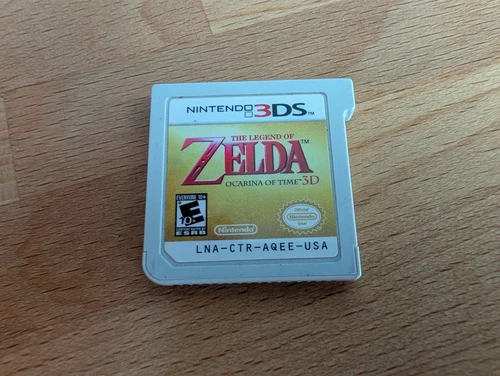 The Legend of Zelda: Ocarina of Time 3D - Nintendo 3DS - USED - CARTRIDGE ONLY