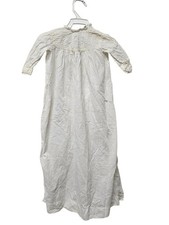 ANTIQUE BABY BAPTISM CHRISTENING GOWN LACE DRESS