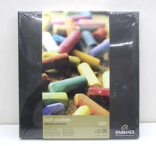 Rembrandt Soft Pastels Box Set of 90 Half Sticks General Landscape Portrait. NEW
