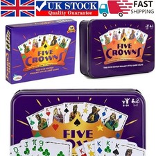 Five Crowns Card Game 5 Suites Classic Original Family Party Rummy Style Play UK