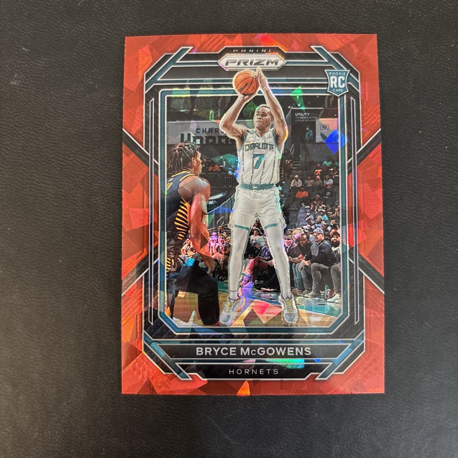 2022-23 Panini Prizm - Bryce McGowens #222 Red Ice Prizm (RC)