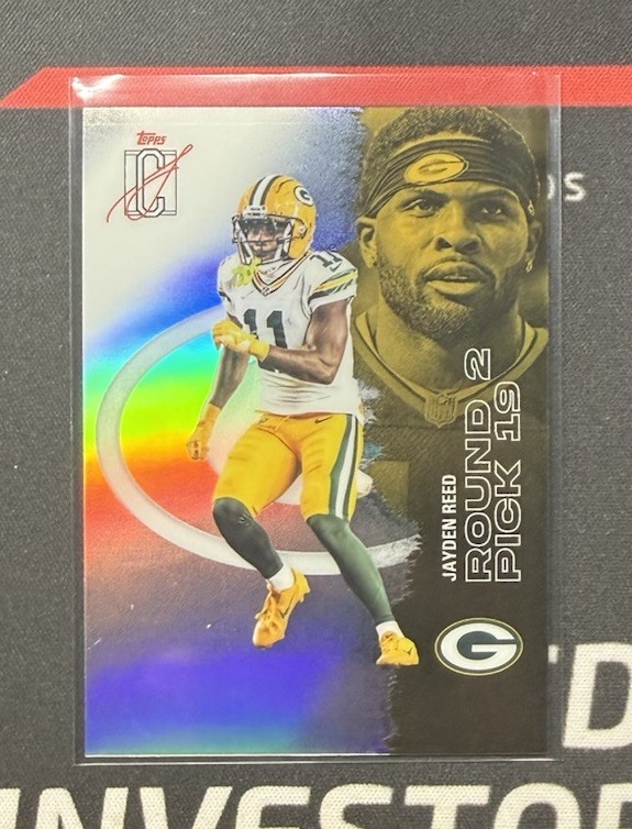 Jayden Reed 2025 Topps Signature Class Chrome Refractor Green Bay Packers 75