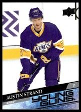 2020-21 Upper Deck Young Guns Austin Strand Rookie Los Angeles Kings #722