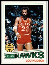 1977-78 Topps #85 Lou Hudson White Backs