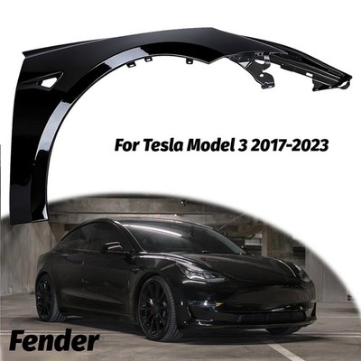 Front Right Side PBSB Painted Steel Fender For Tesla Model 3 2017 2018 2019-2023