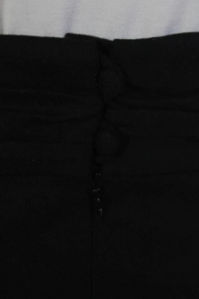 Vestido midi Nanette Lepore para mujer de lana plisado forrado con cremallera negro talla 4 Foto 4 de 4