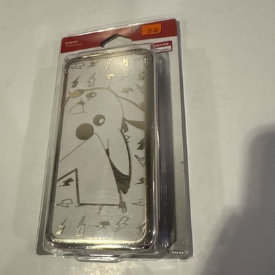 New Nintendo 2DS XL Pikachu Pokémon Themed Protector Gold And Transparent Color