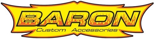 Baron Custom Accessories Big Air Kit - Smooth Black Motorcycle BA-2041-00B - Picture 3 of 4