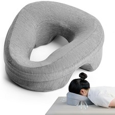 Face Down Pillow for Bed, Massage Headrest Face Pillow After Eye Surgery, Mem...