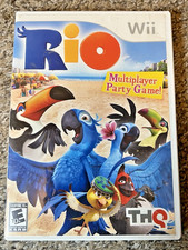 Rio (Nintendo Wii, 2011) Pixar Video Game No Manual