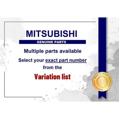 Genuine Mitsubishi Weather Strip Front Door Belt Inner Right - Factory Original