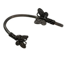 Vintage Sterling Silver Butterfly Cuff Bracel...