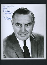 Ted Mack Signed Autographed 8 x 10 Photo Bandleader Clarinetist Musician