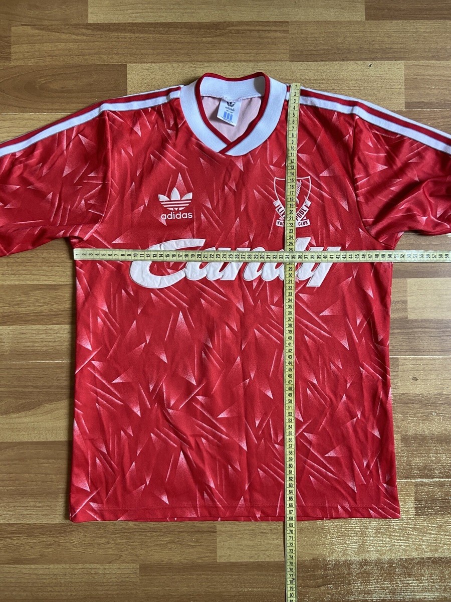 Liverpool 90s ホームユニフォーム Liverpool FC Home Jersey 1989 1990 1991 Candy LFC Remake