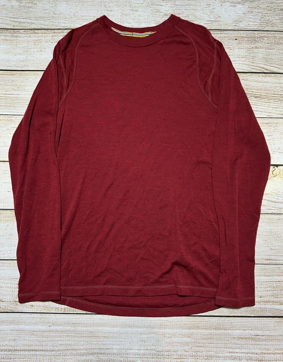 smartwool merino long sleeve pullover base-layer
