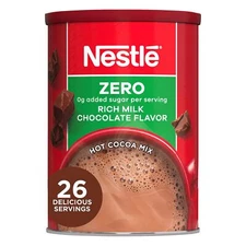 Nestle No Sugar Added Rich Milk Chocolate Hot Cocoa Mix with Calcium, 7.33 Oz