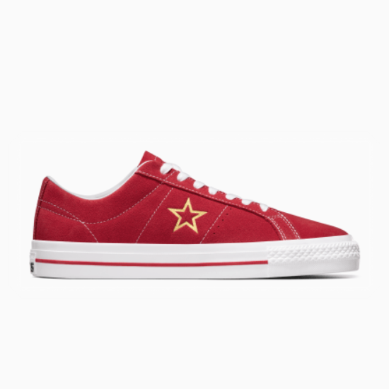 Converse Cons One Star Pro Suede Shoes 'Varsity Red' - A06646C