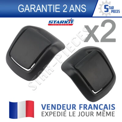 KIT 2 POIGNEE DE SIEGE INCLINABLE AVANT GAUCHE + DROIT FORD FIESTA 02-08 - Photo 1/2