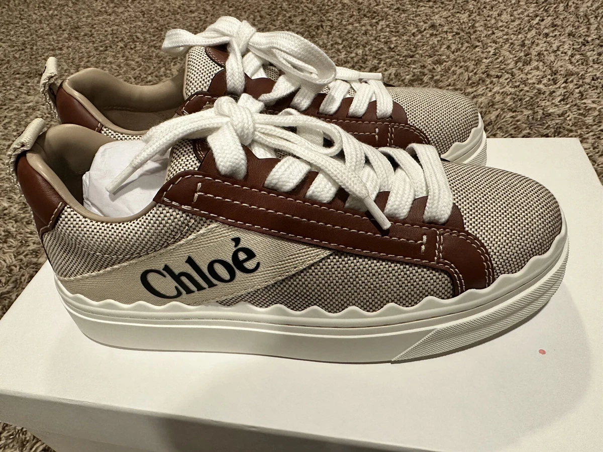 New Chloe Lauren Sneakers size 37W or US women's size 7