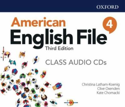 American English File 4, CD/Spoken Word by Oxford Univ Pr (COR), Brand New, F...