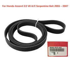 For Honda Accord 3.0 V6 A/C Serpentine Belt 2003 - 2007 OE# 56992-RV0-A05