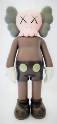 KAWS Standing Companion 5 Years Later -Medicon Toy- Brown with Box