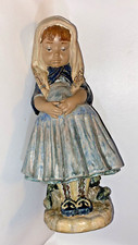 Lladro 4951 MISSY Niña con Bufanda Mantilla Retirada 1985 - 14" Acabado Gres
