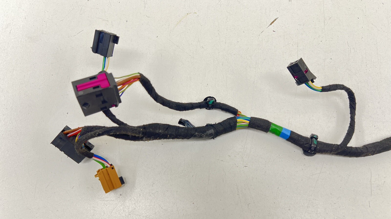 13-18 BENTLEY FLYING SPUR PASSENGER RIGHT REAR DOOR WIRING WIRE HARNESS OEM
