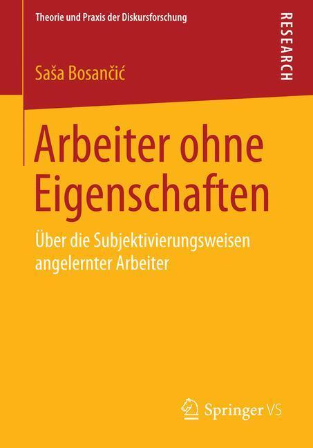 Thumbnail - Arbeiter Ohne Eigenschaften | Buch | 9783658064105