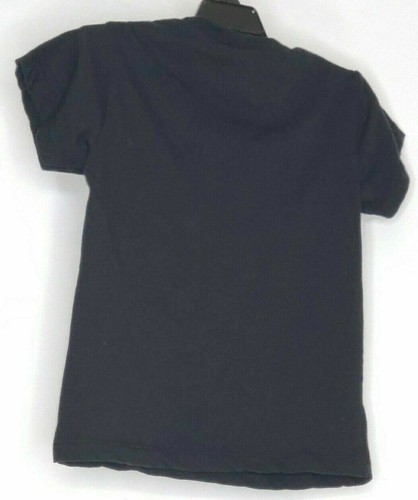 Johnny Cash T-Shirt Size 5t Toddler Solid Black Graphic "Man in Black" Pre-Owned - Picture 2 of 3