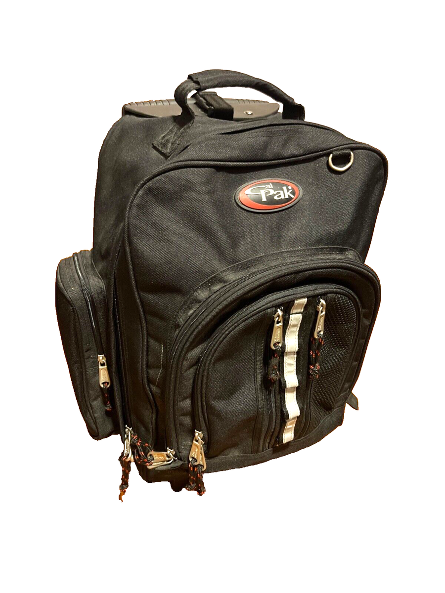 CAL PAK California Pak Rolling Luggage Backpack CARRY ON EUC