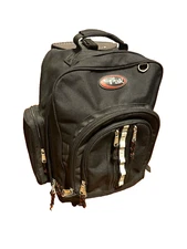 CAL PAK California Pak Rolling Luggage Backpack CARRY ON ~ EUC