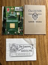 John Lauson Frost King Gasoline Engine Sales Catalog Set VTG Repros of Antiques