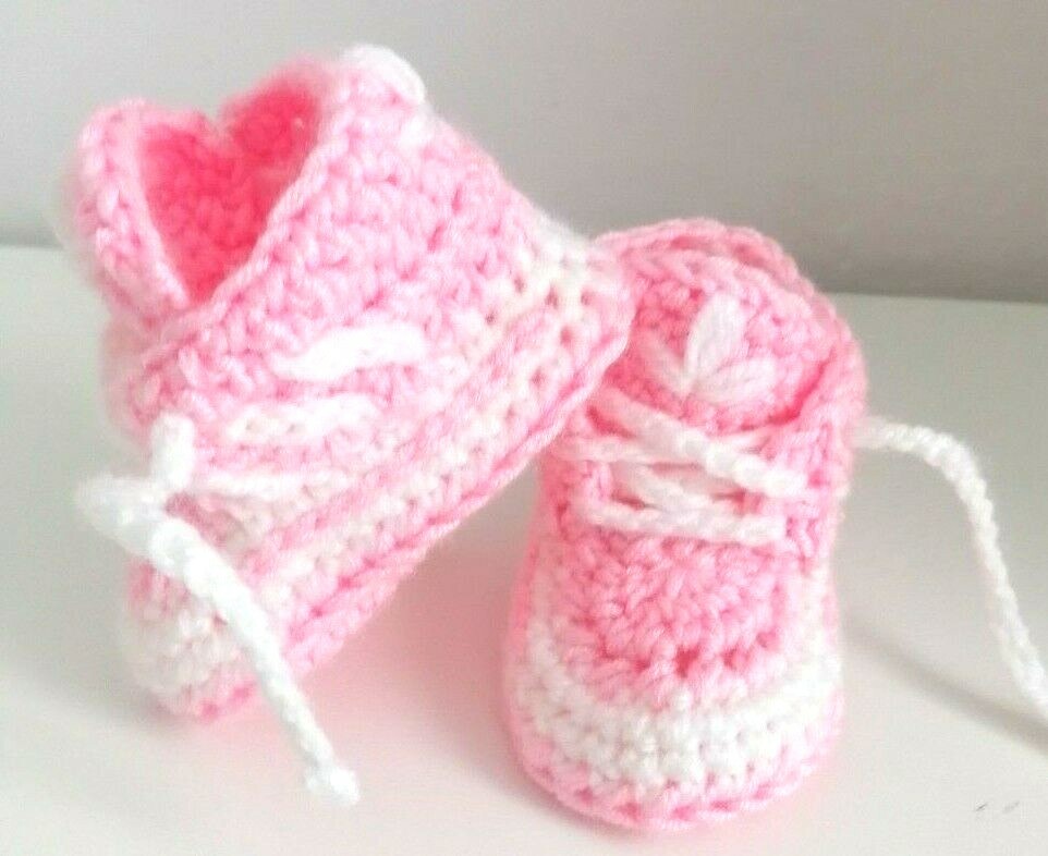 Baby crochet shoes trainers slipers,socks hand first sneakers 