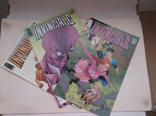 IMAGE: INVINCIBLE # 32-34, FROM THE HIT TV SHOW, HOT, 2006, NM (9.4)!!!